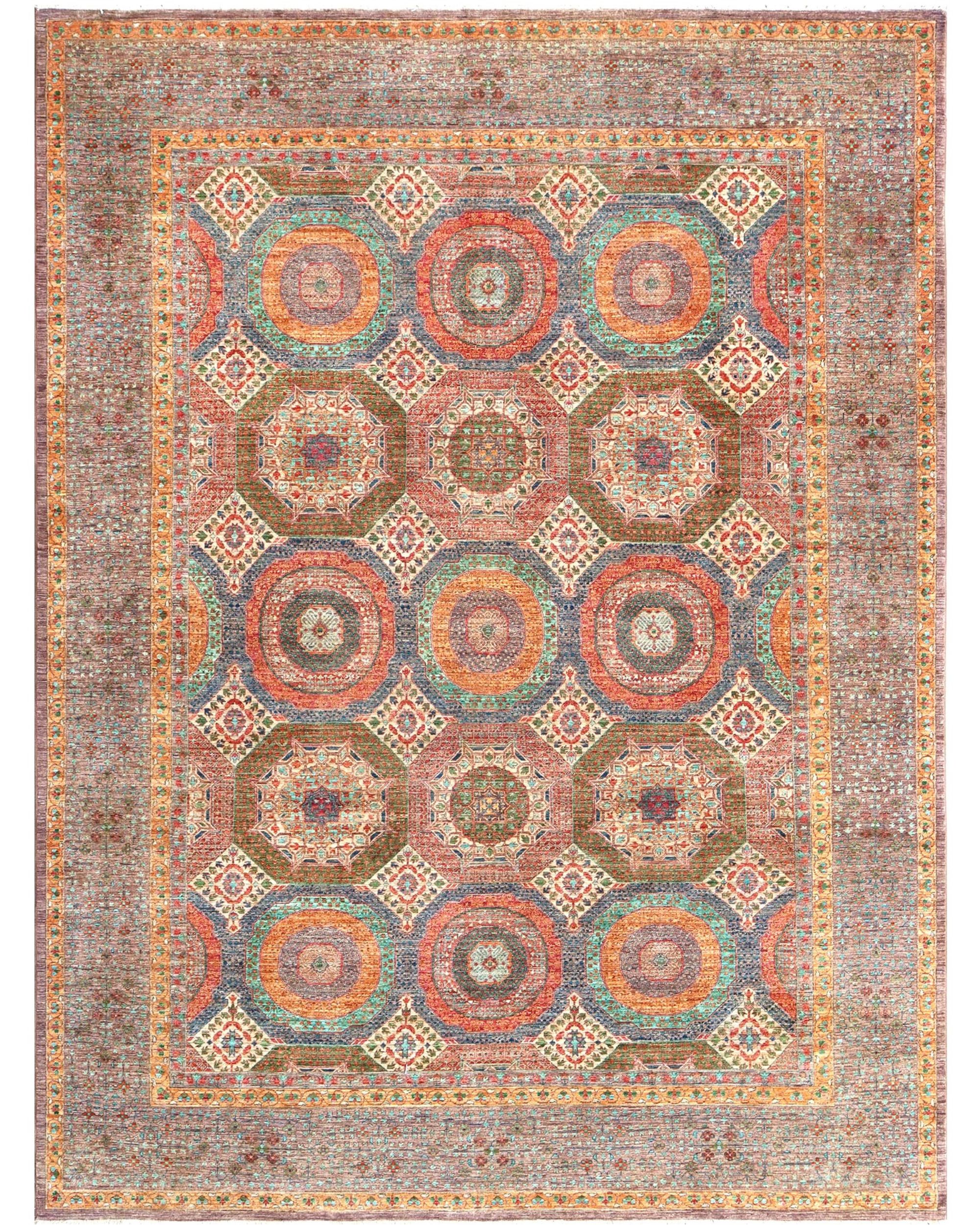 Fine All over Design Mamluk 14.1 x 10