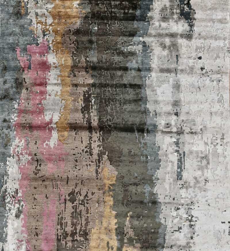 Fine Modern Abstract, Wool 10 x 8