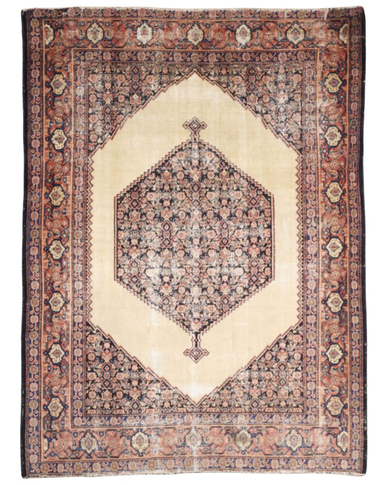 Antique Kordish Senneh 6.2 x 4.8
