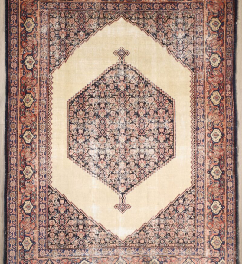 Antique Kordish Senneh 6.2 x 4.8