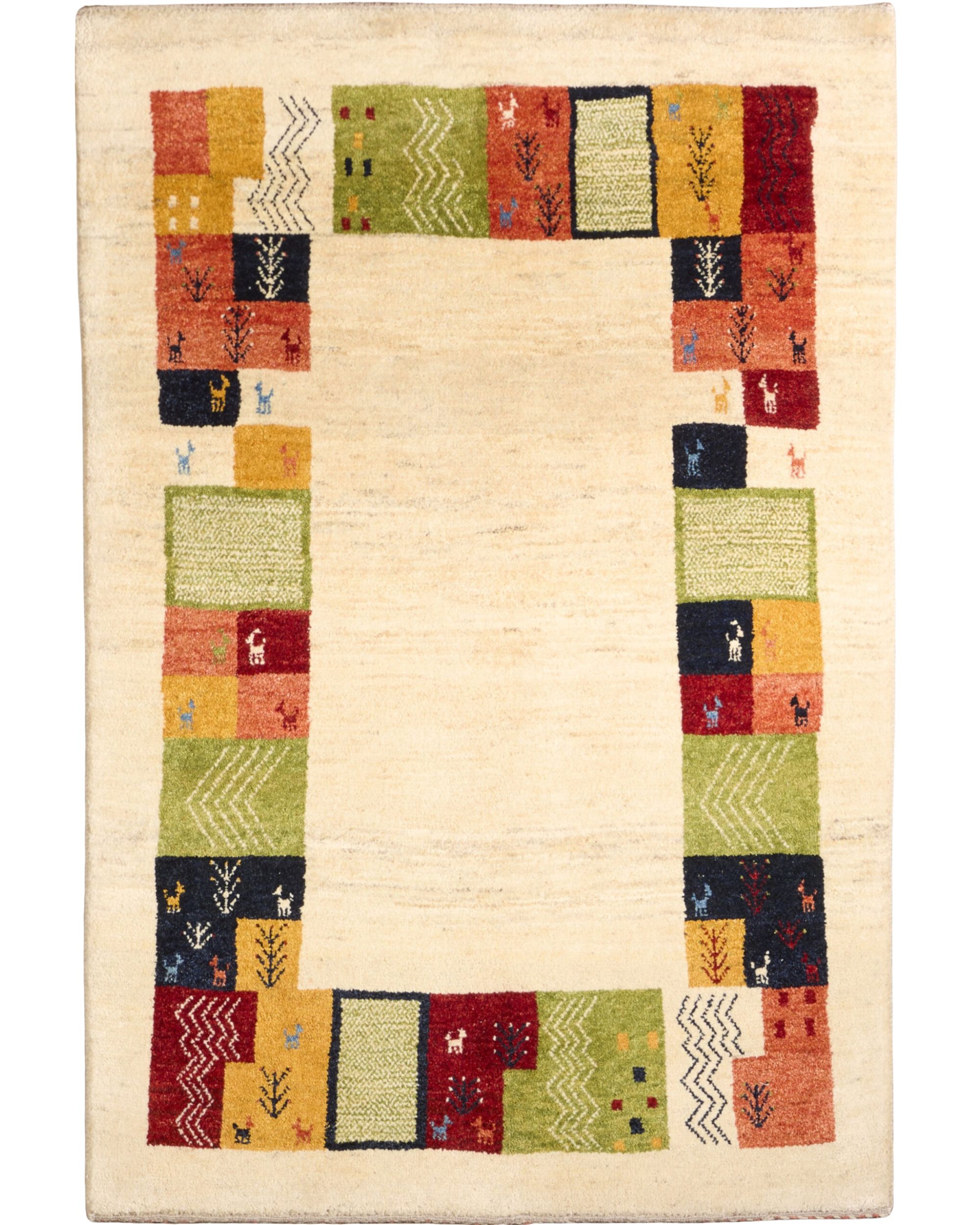 Fine Zolanvari Gabbeh 6 x 4