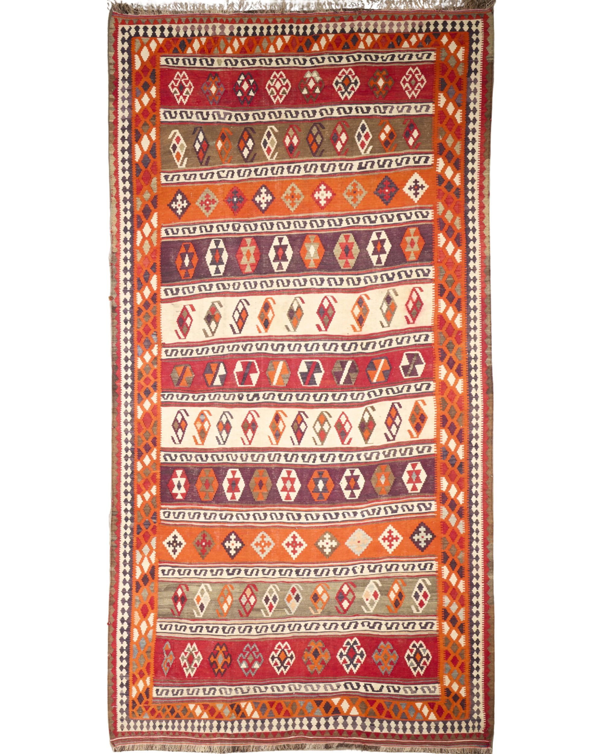 Antique Pesian Ghashghaee Kelim 10 x 5