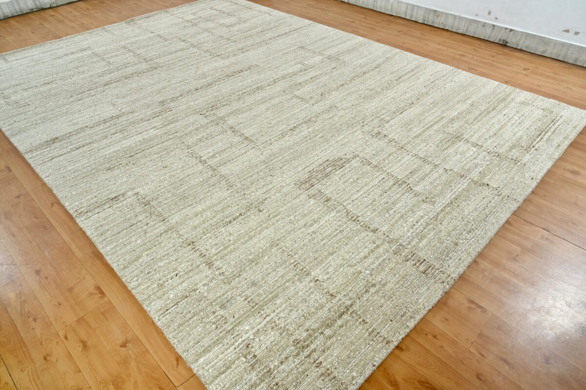 Alpine collection Natural Tan 7.11 x 10 - Kian Rug Company