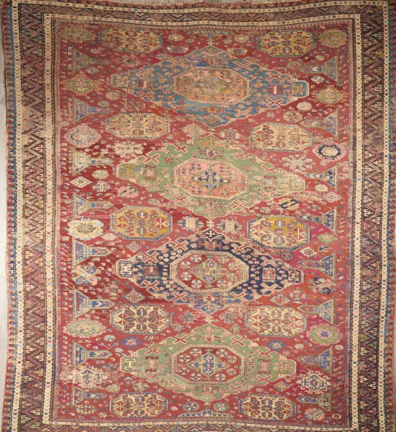 Antique Vintage Sumak 10.9 x 7.10