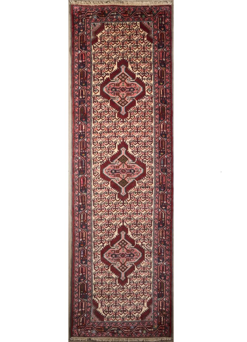 Fine Wool Persian Hamedan 9.7 x 2.8
