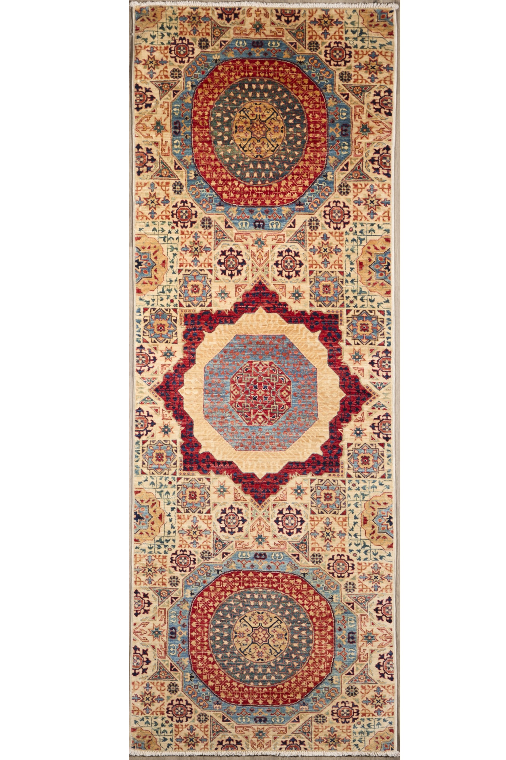 Fine Mamluk 8.1 x 2.10