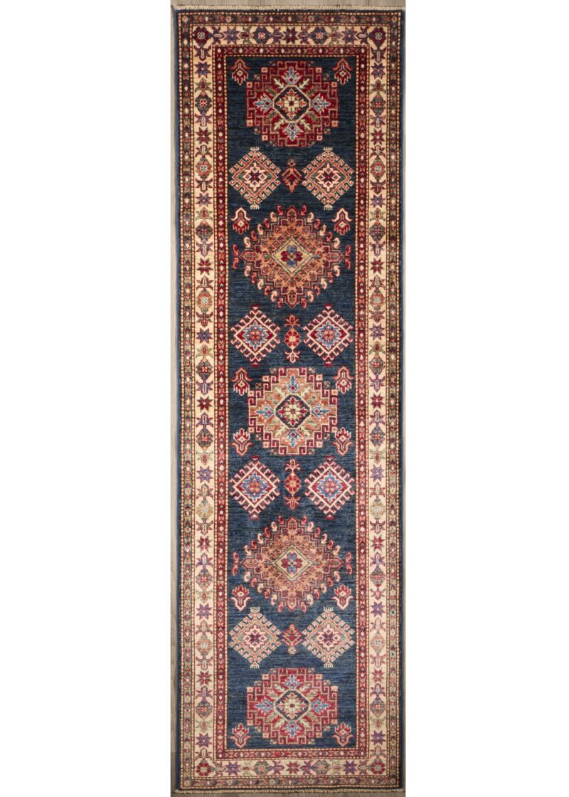 Super Fine Kazak Design 8.8 x 2.7