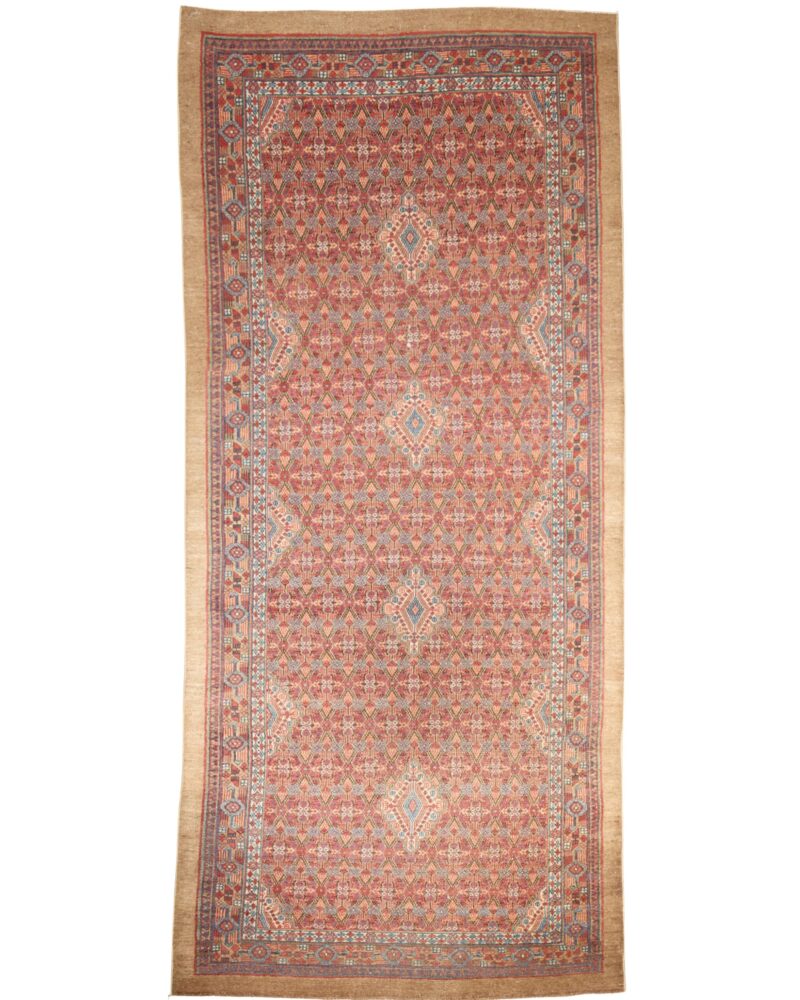Antique Camel Hair Malayer 11 x 5.1