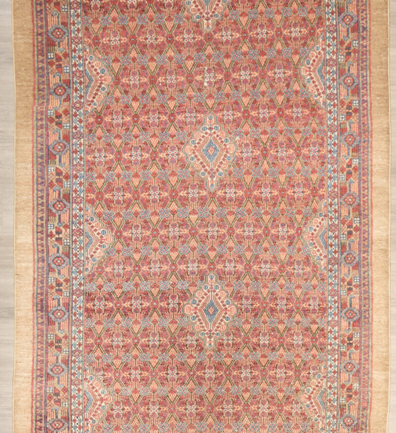 Antique Camel Hair Malayer 11 x 5.1