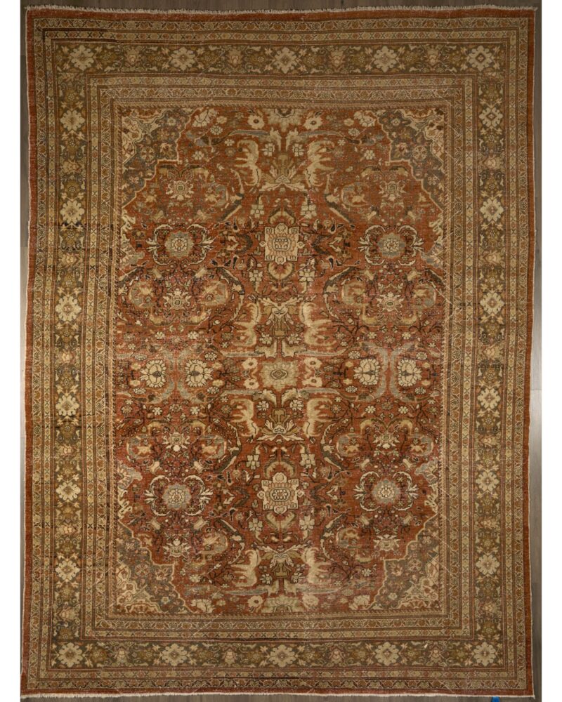 Antique Persian Mahal 15 x 10.4