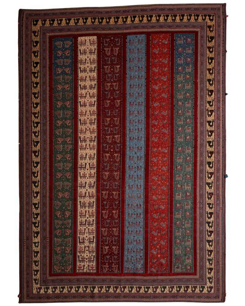 Fine Suzzani Gabbeh Kelim 9.3 x 6.7