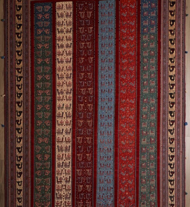 Fine Suzzani Gabbeh Kelim 9.3 x 6.7