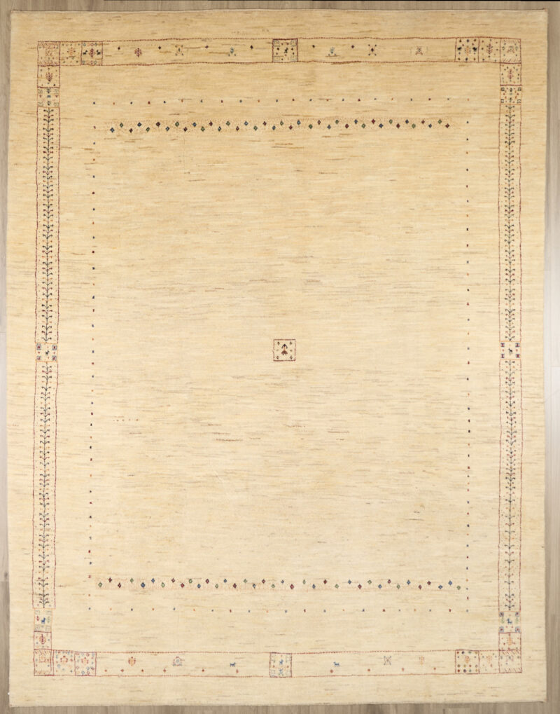 Fine Zolanvari Gabbeh 11.6 x 9