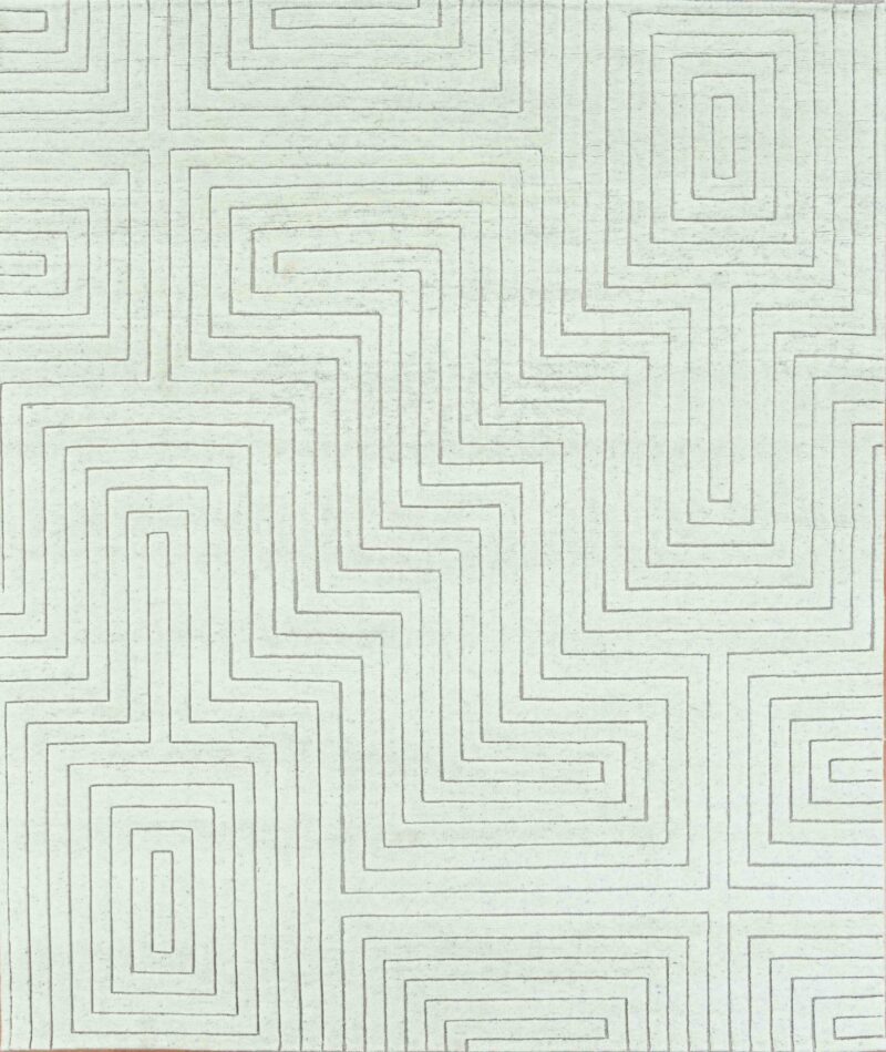 Fine Enzo Collection Natural Wool 10.4 x 8.2