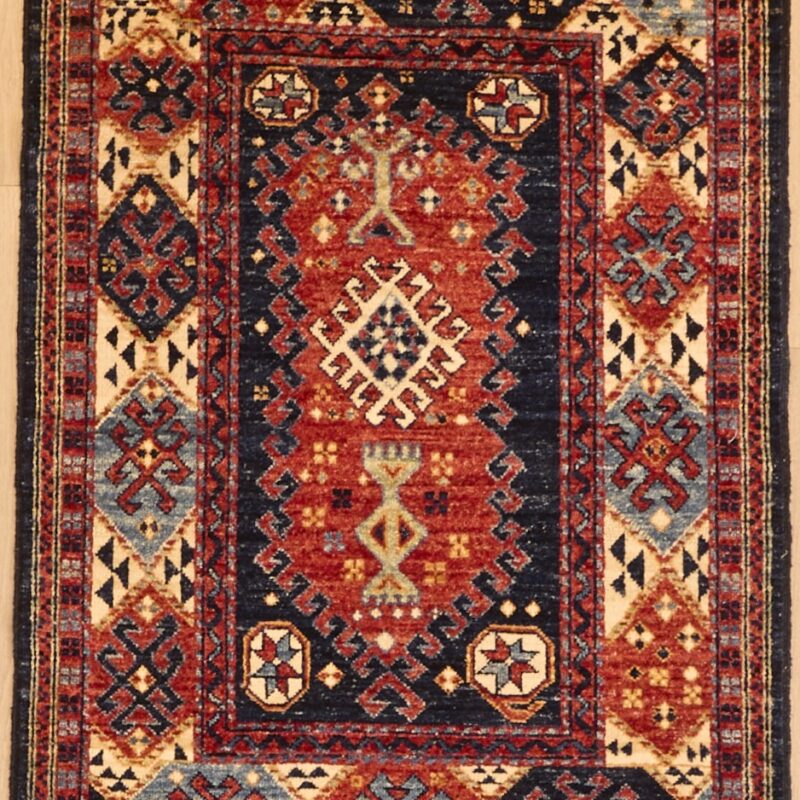 Fine Kazak Design 4.1 x 2.8
