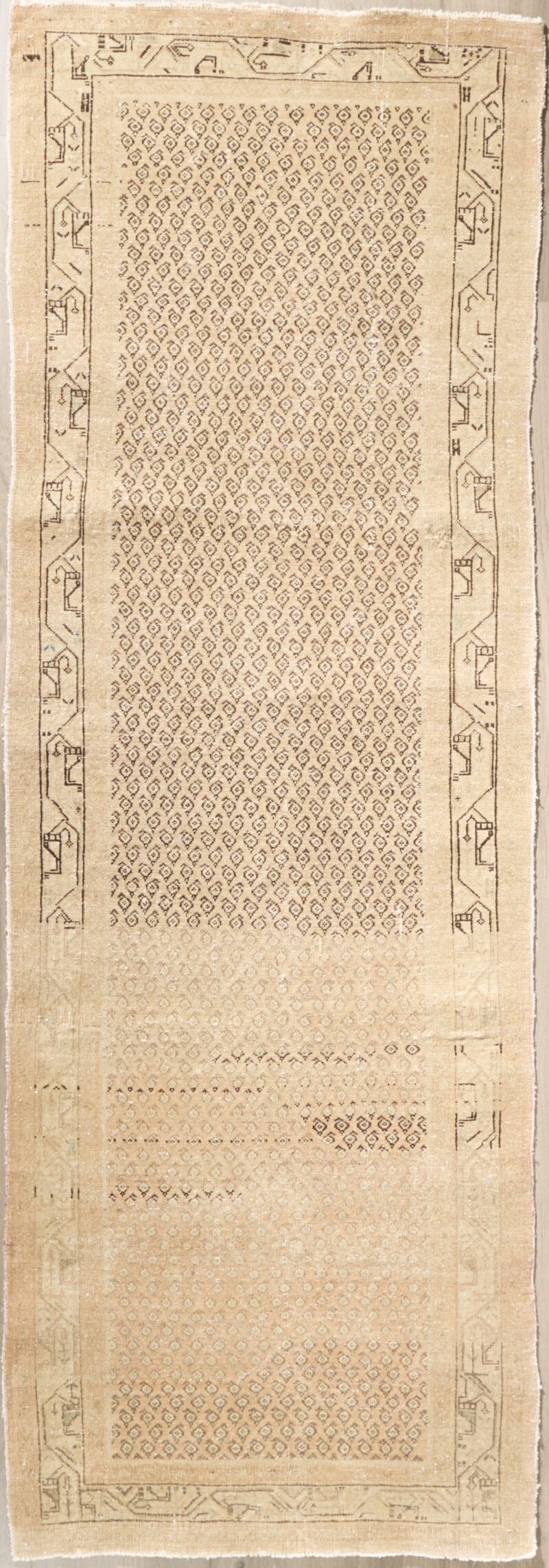 Antique Vintage Persian Meer 11 x 3.8