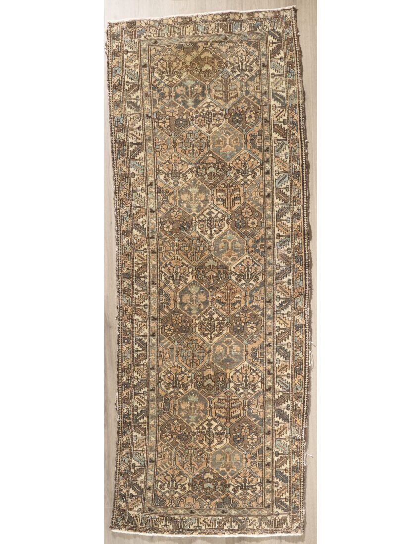 Antique Vintage Persian Bakhtiyari  9.8 x 3.8