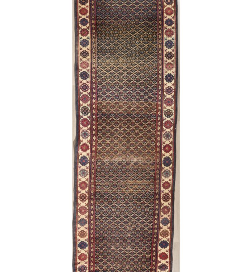 Late 19th century Antique Persian Kordish (Dated 1868)  11.3 x 3.1
