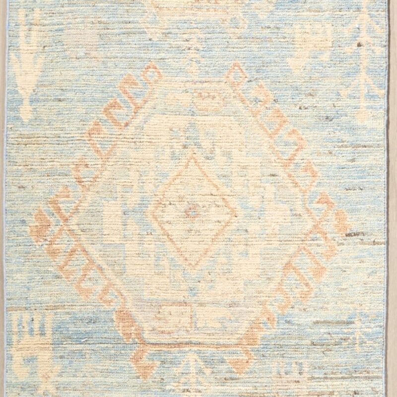 Fine Modern Oushak Design 13.6 x 3.2