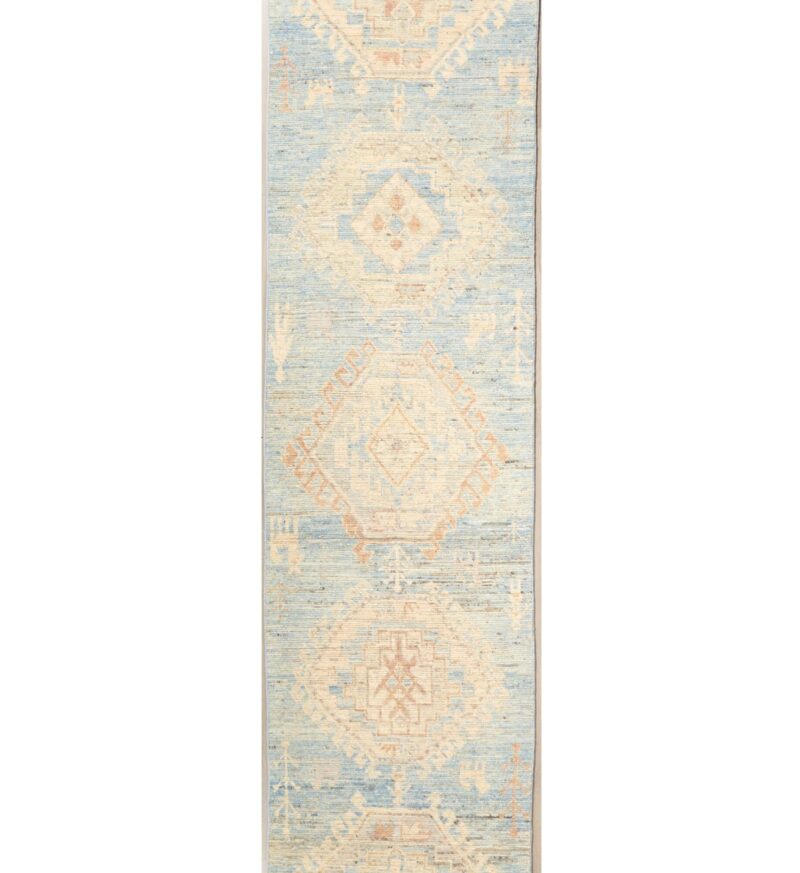 Fine Modern Oushak Design 13.6 x 3.2
