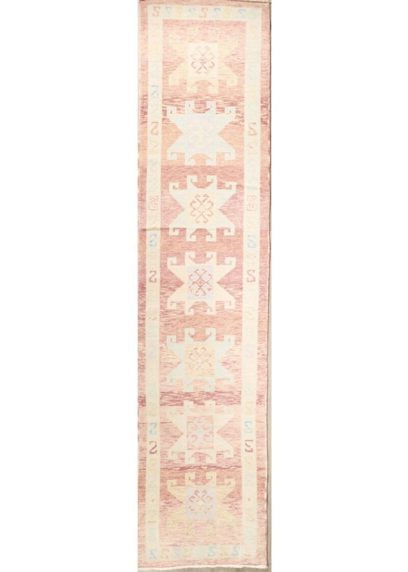 Fine Modern Oushak Design 13.4 x 3.1