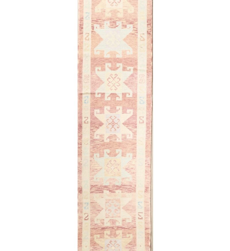 Fine Modern Oushak Design 13.4 x 3.1