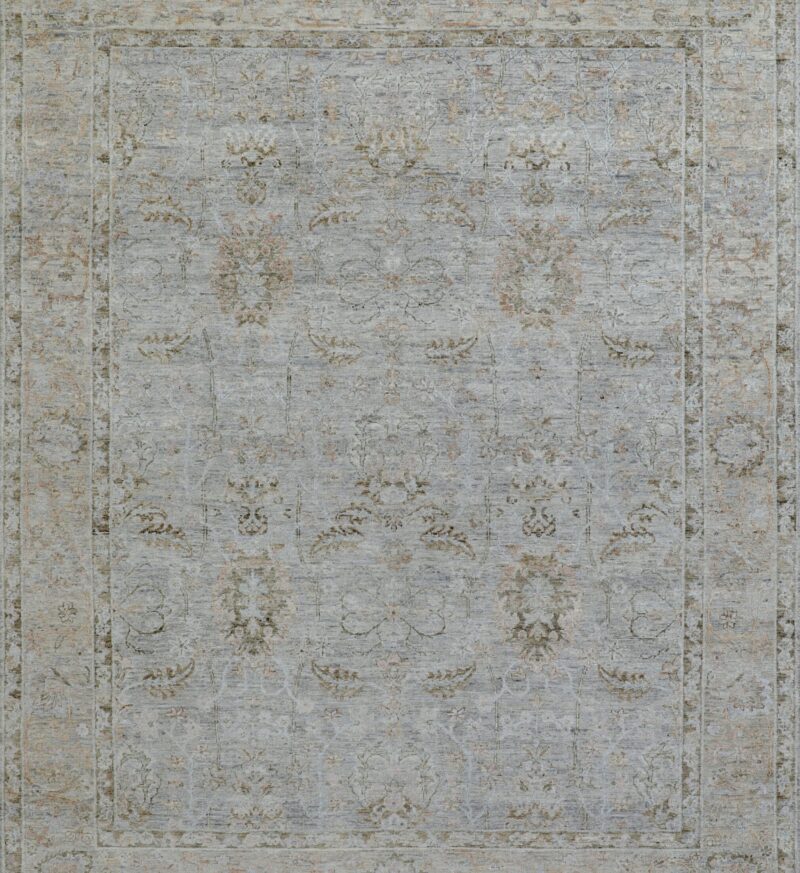 Fine Oushak Design 10.1 x 8.1