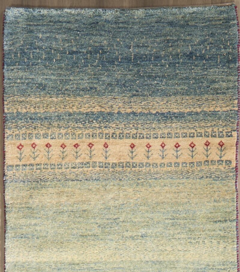 Fine Zolanvari Gabbeh 9.3 x 3.7 - Image 2