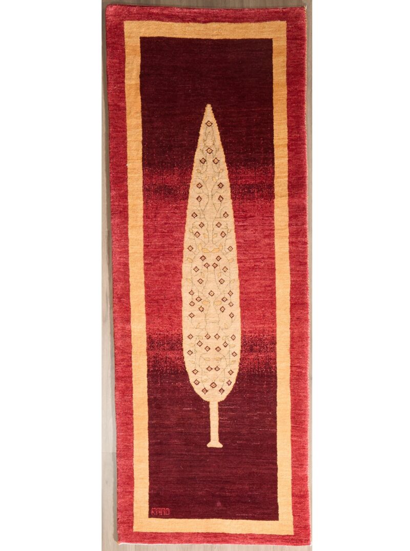 Fine Persian Gabbeh 9.6 x 3.6