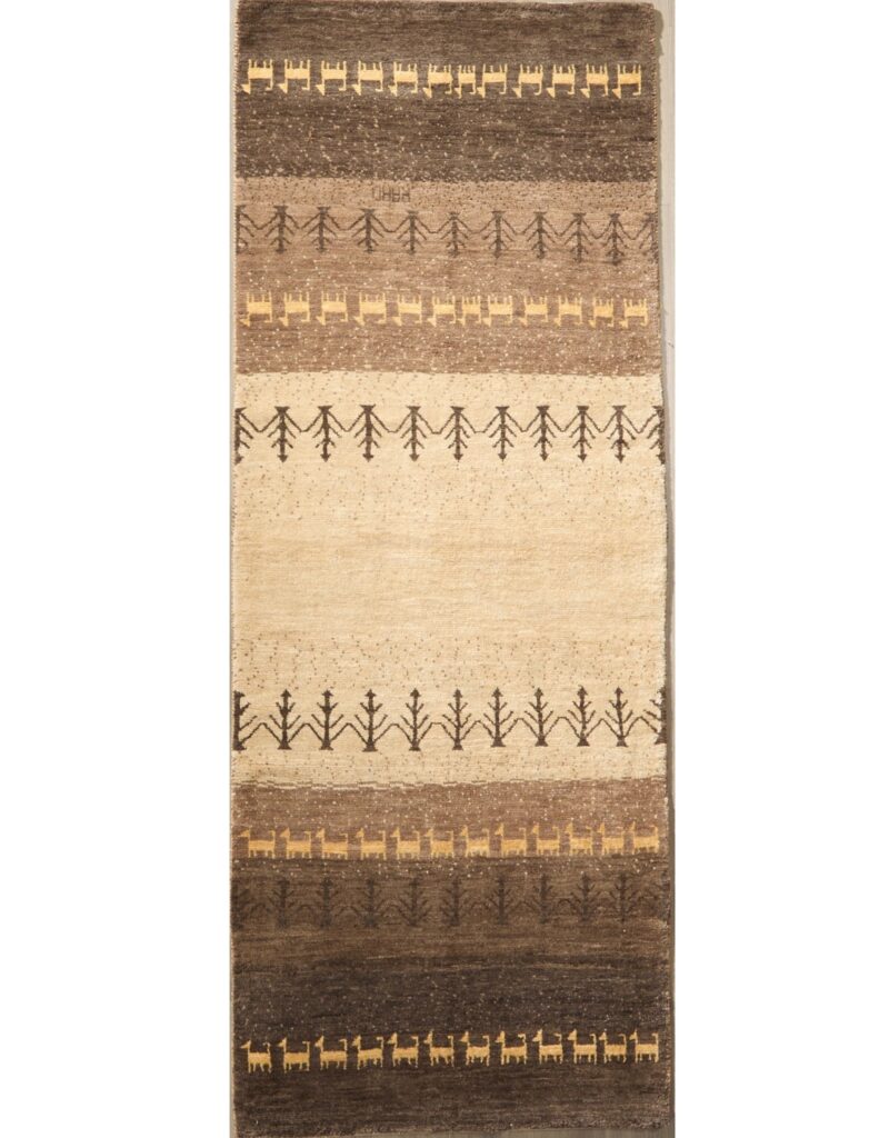 Fine Persian Gabbeh 9.2 x 3.7