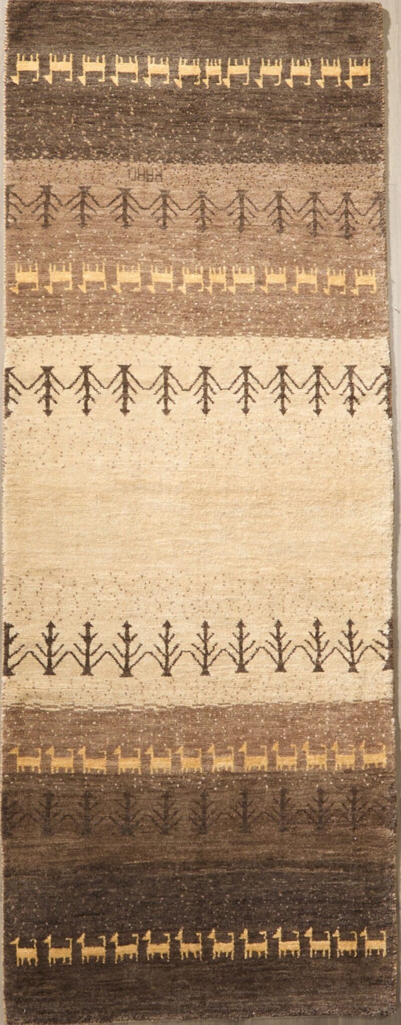 Fine Persian Gabbeh 9.2 x 3.7