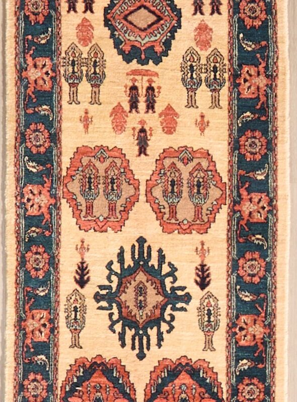 Fine Persian Bidjar 13 x 2.5