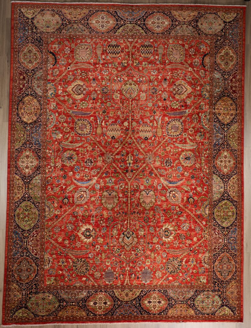 Fine Tabriz Design 12 x 9