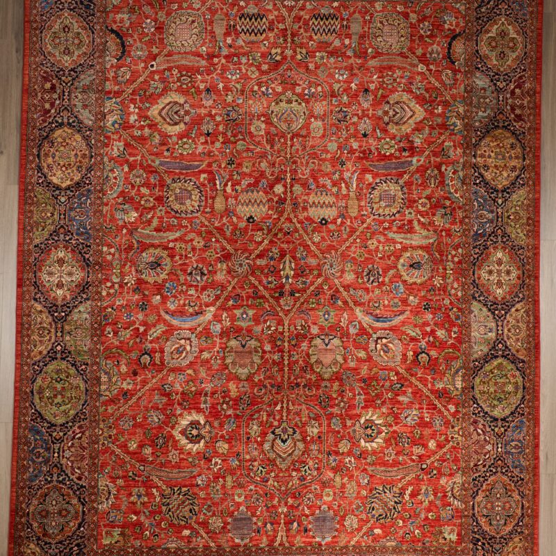 Fine Tabriz Design 12 x 9