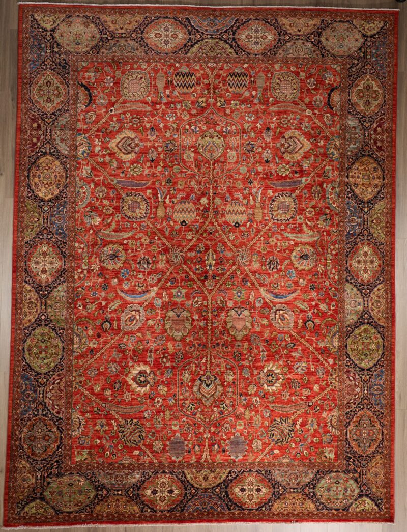 Fine Tabriz Design 12 x 9