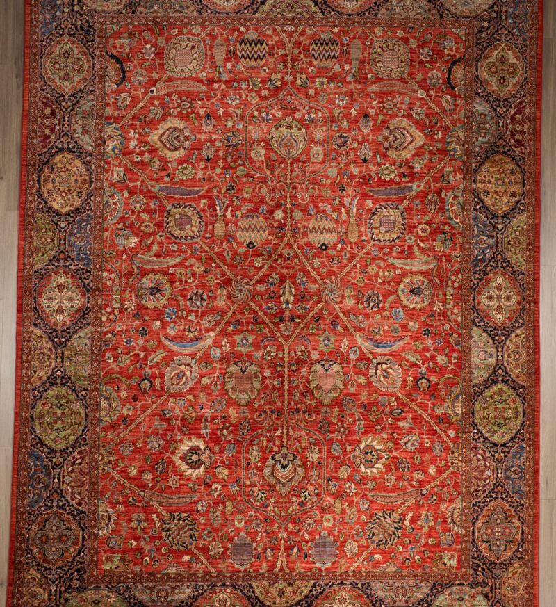 Fine Tabriz Design 12 x 9