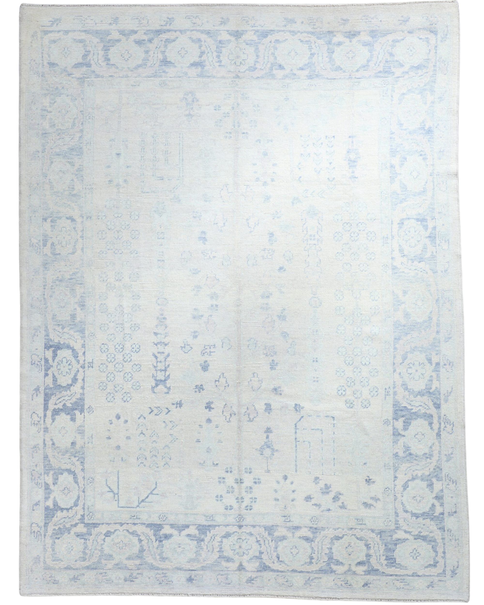 Fine Turkish Oushak 11 x 8.5