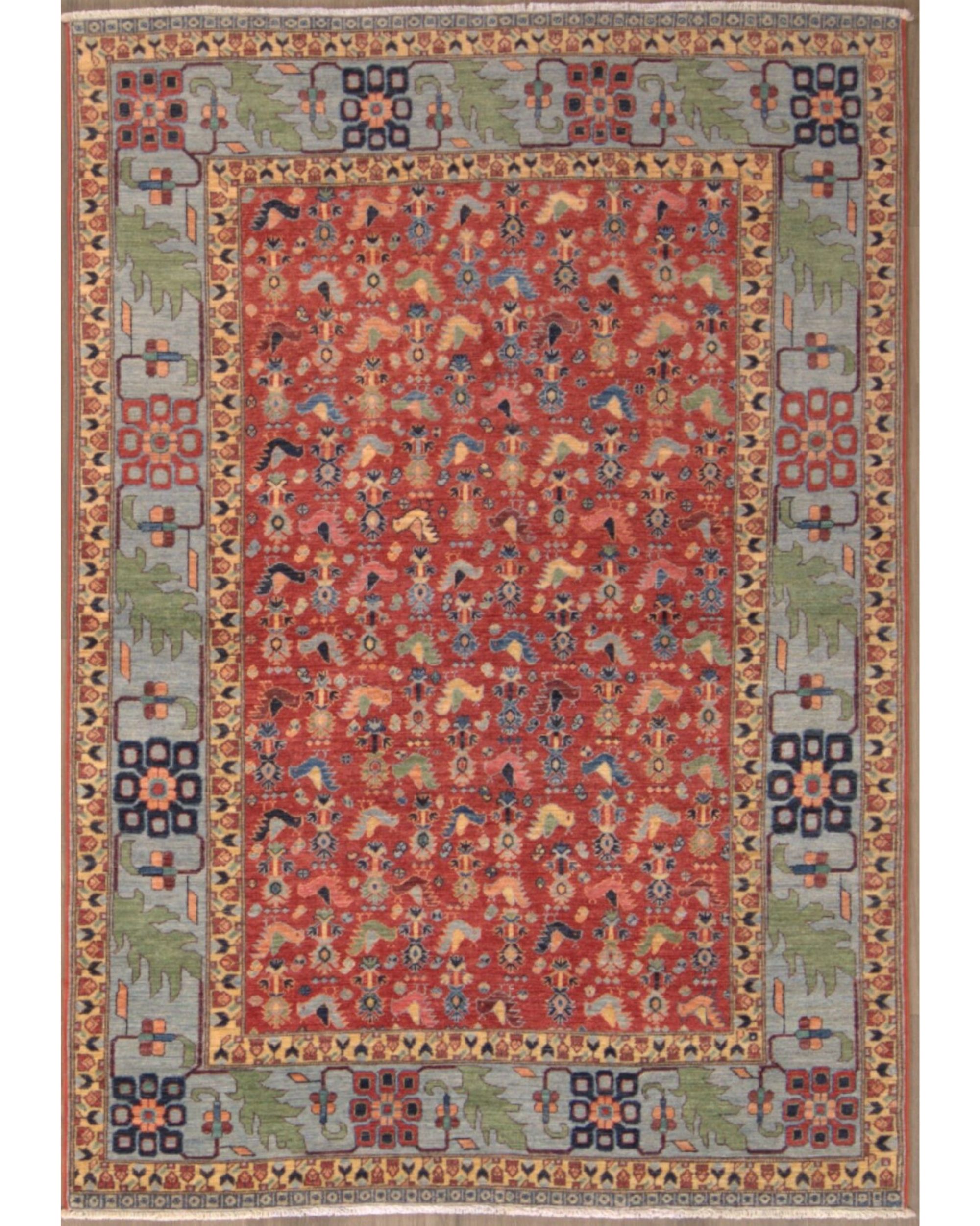 Fine Tabriz Design 6.1 x 4.2