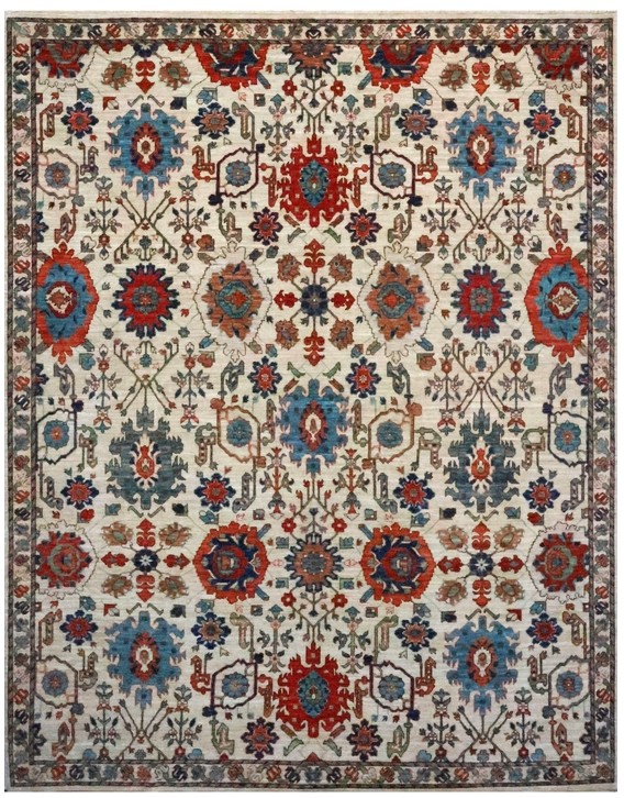 Fine Heriz Design 10.4 x 8.2