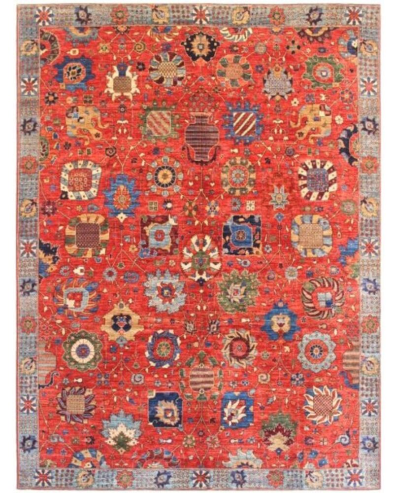 Fine Sultan Abad Design 9.9 x 8.1