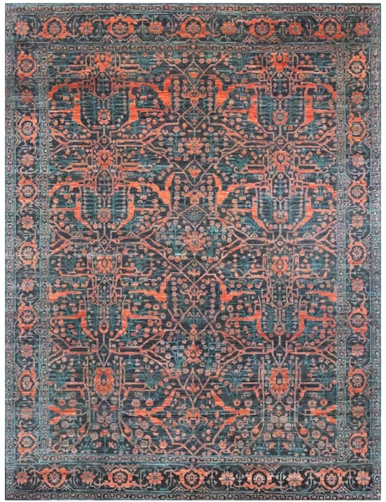 Fine Modern Kordish Bidjar 10.3 x 7.9
