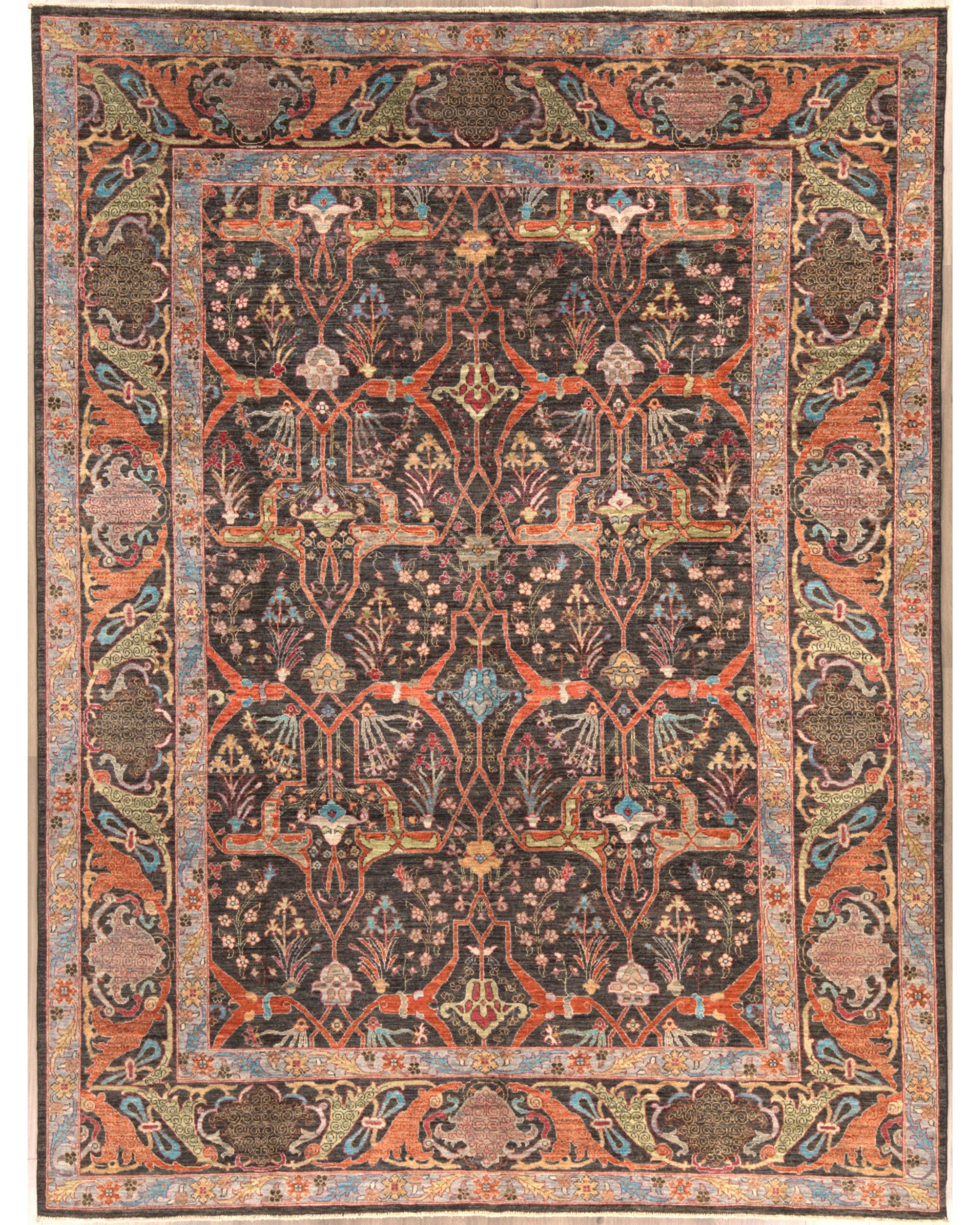 Fine Kordish Bidjar Design 12 x 9