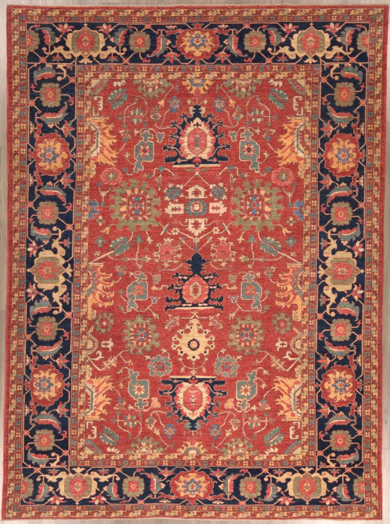Fine Heriz 12.5 x 9.1