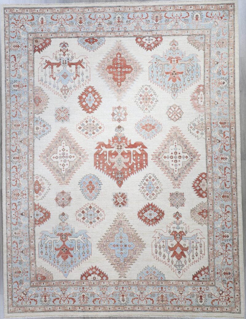 Fine Oushak Design 12 x 9