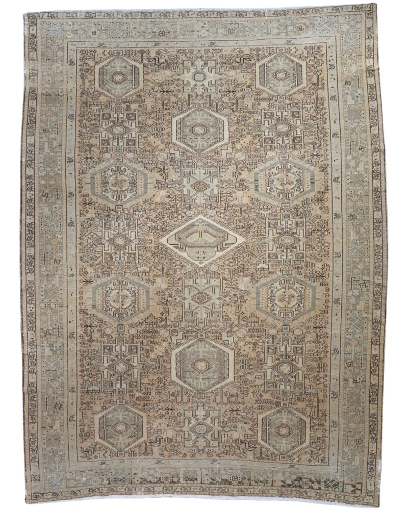 Antique Vintage Persian Karajeh 12  x 9.3