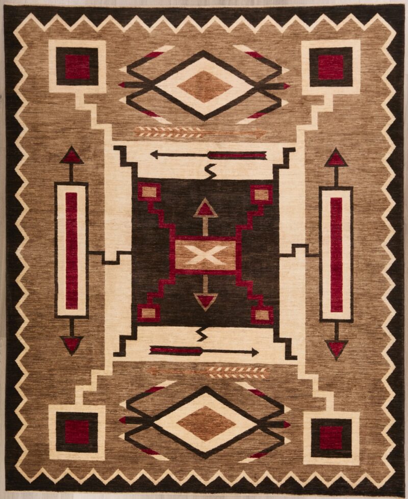 Fine Navajo Inspired Design 10 x 8.2