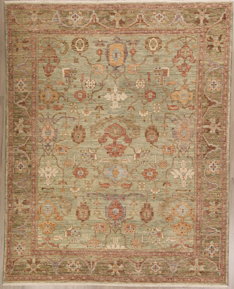 Fine Vintage Sultan Abad Design 10 x 8.2