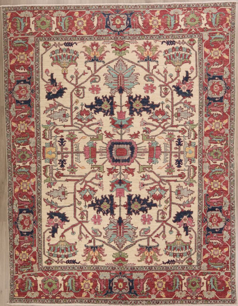 Fine Heriz Design 10.3 x 8.2