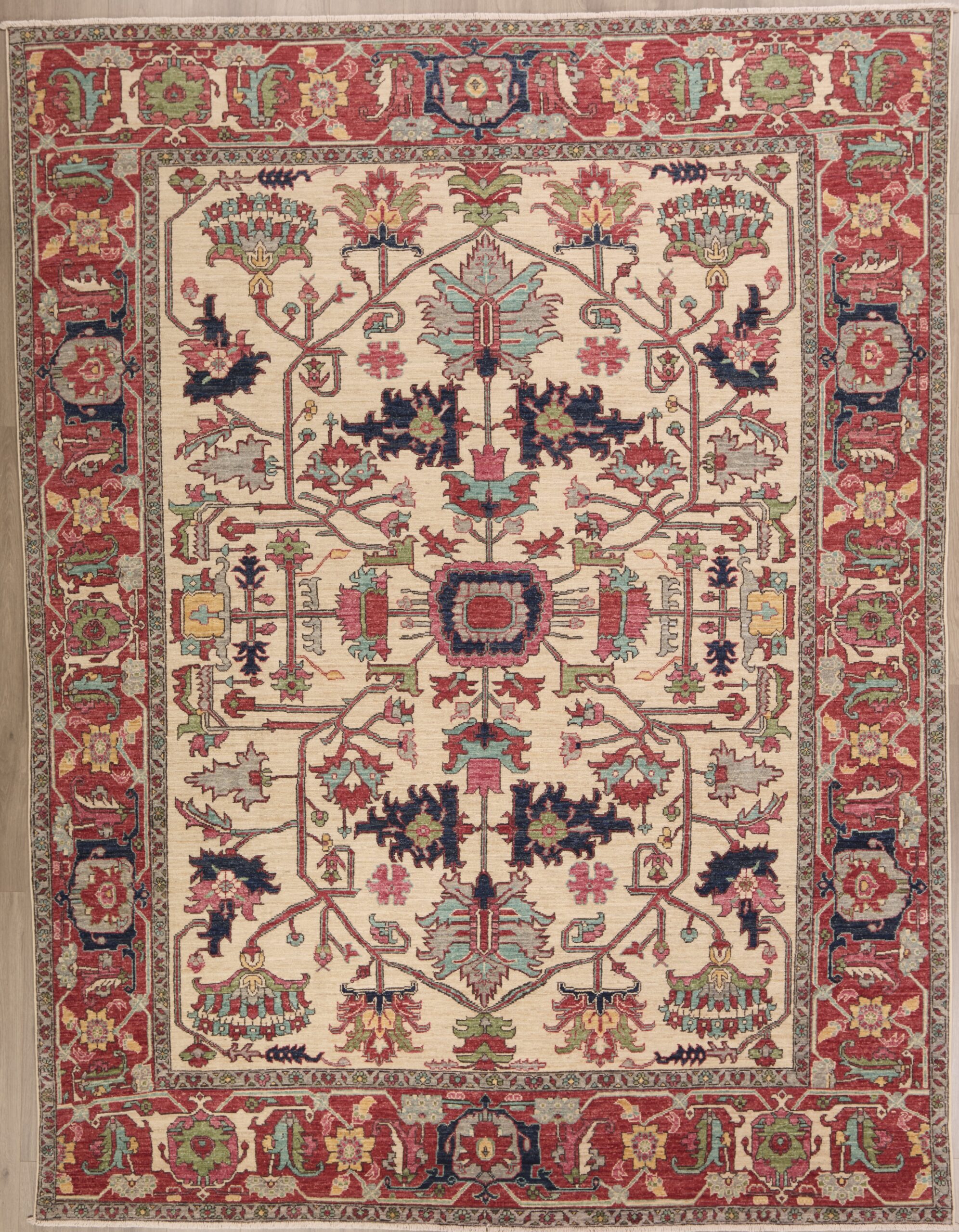 Fine Heriz Design 10.3 x 8.2