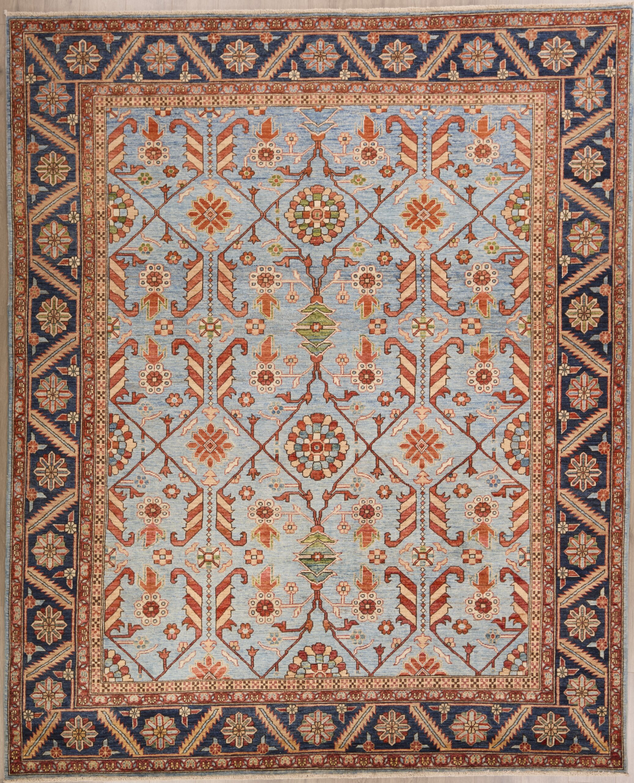 Fine Heriz Design 10 x 8.1